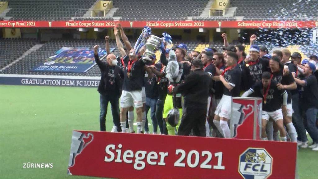 Klare Sache im Cupfinal: FC Luzern beendet 29-jährige Titelflaute