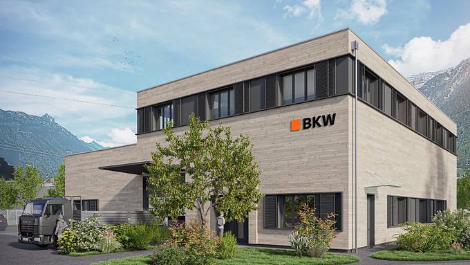 Die BKW baut neuen Stützpunkt im Berner Oberland