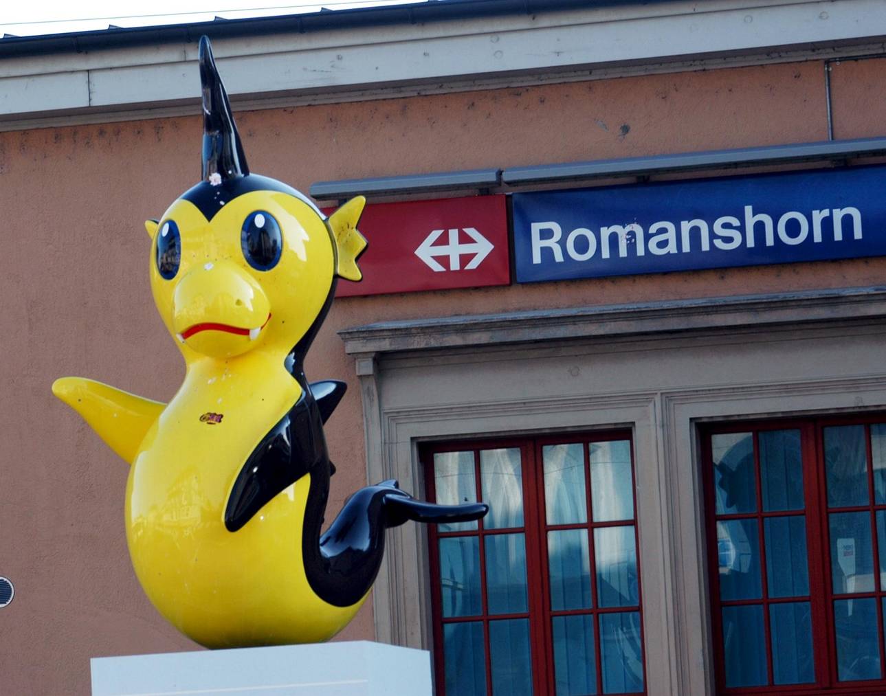 Der Bahnhofplatz in Romanshorn soll zu einer attraktiven Verkehrsdrehscheibe werden