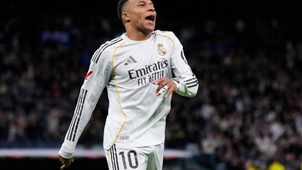 Kylian Mbappé traf vom Penaltypunkt