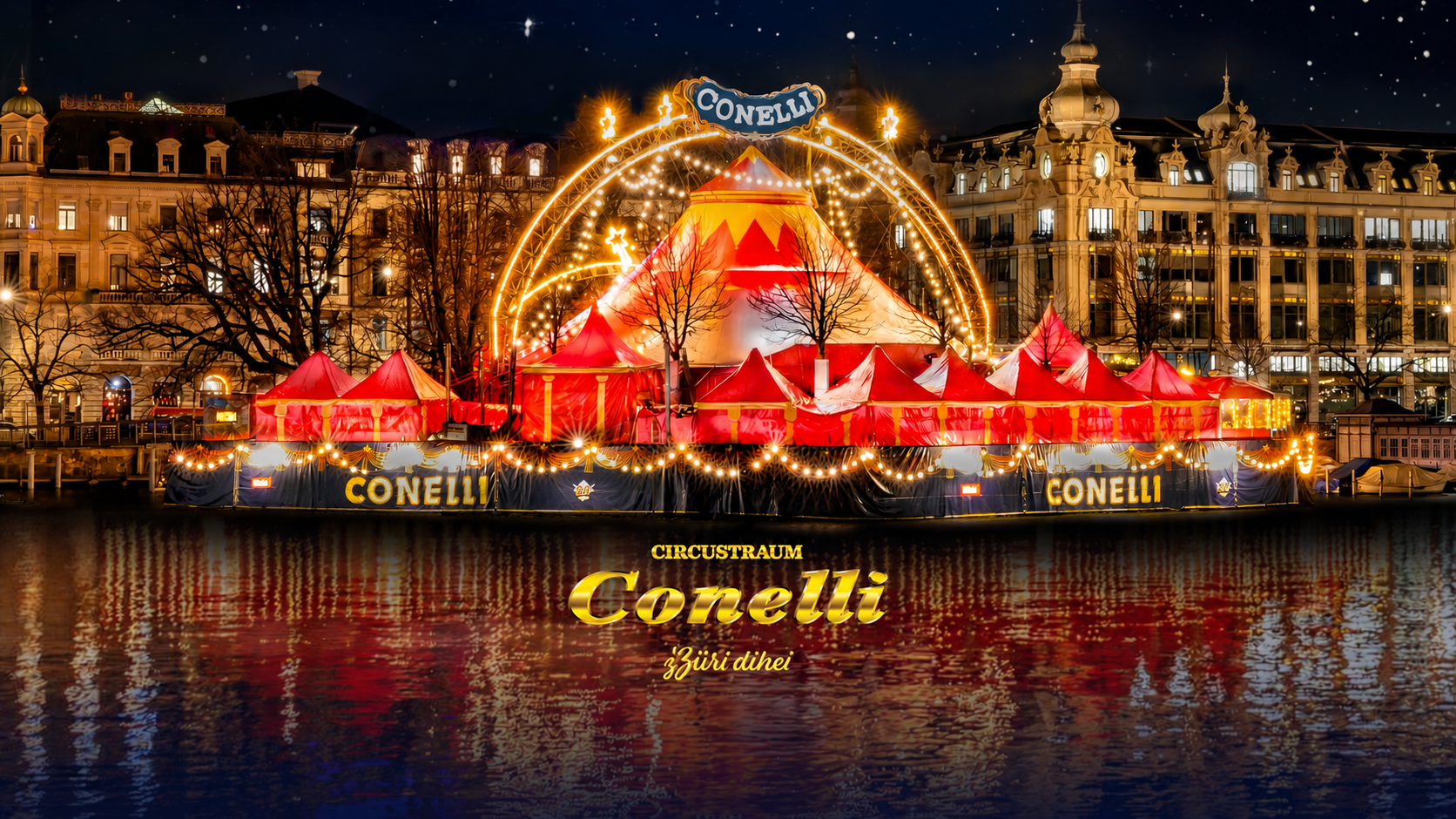 Weihnachtszirkus Conelli am Wasser