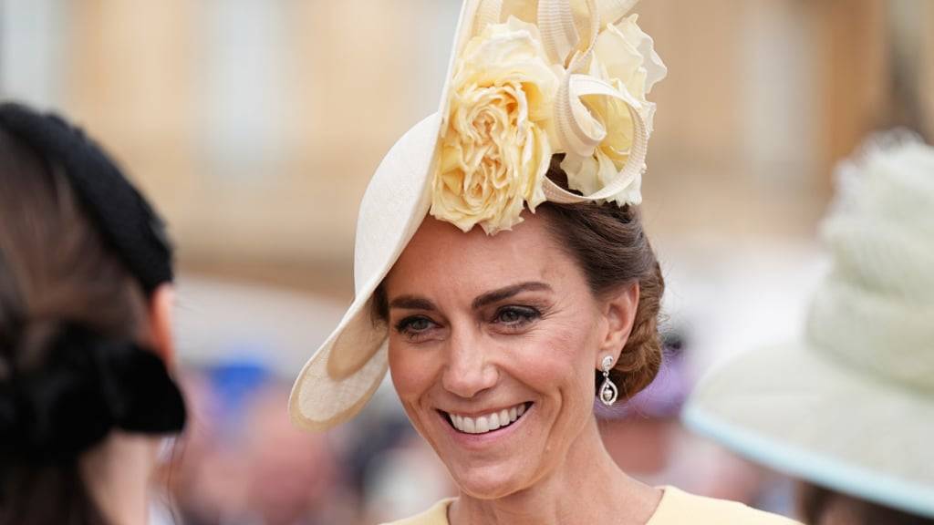Die echte Prinzessin Kate zeigte sich erstmals seit zwei Jahren wieder bei einer Gartenparty auf dem Gelände des Buckingham-Palasts.
