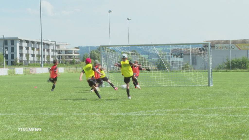 Grosse Emotionen beim Fussballferiencamp in Fehraltorf