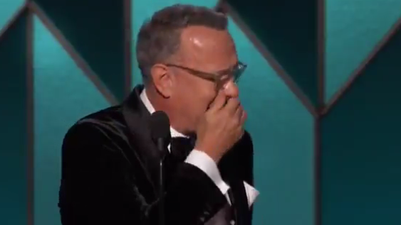 Tom Hanks emotionale Rede an den Golden Globes