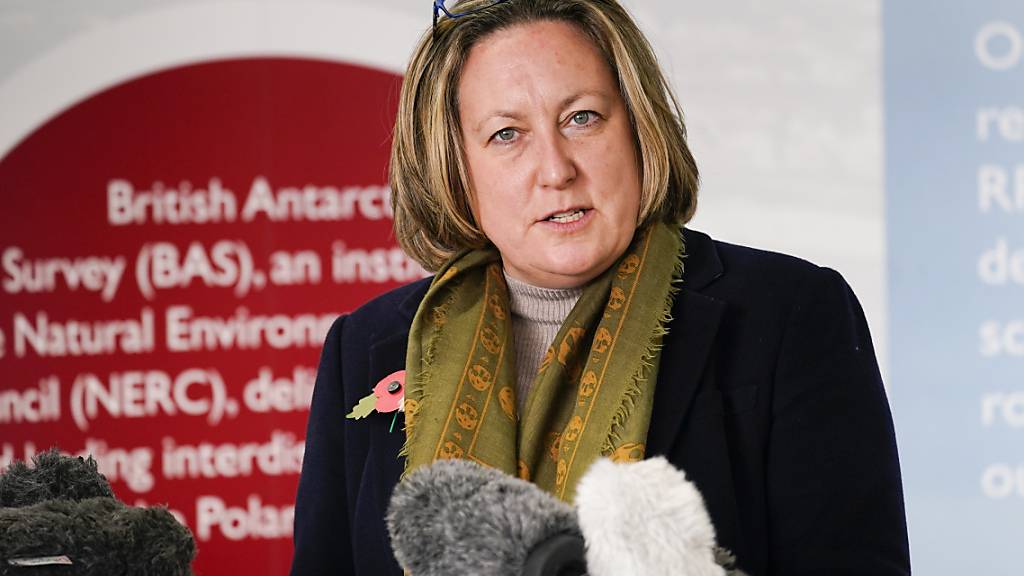 Die britische Handelsministerin Anne-Marie Trevelyan soll in Glasgow die Gespräche über entsprechende finanzielle Zusagen leiten. Foto: Alberto Pezzali/AP/dpa