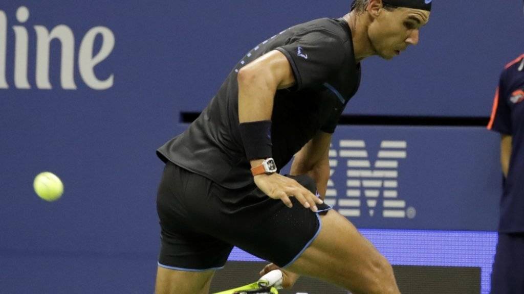 Kabinettstückchen fürs Publikum: Rafael Nadal trumpft am US Open bis jetzt gross auf