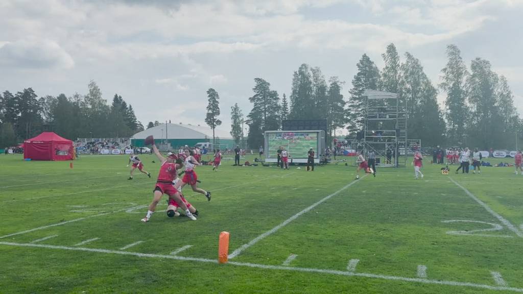 Flag Football WM mit Zentralschweizern