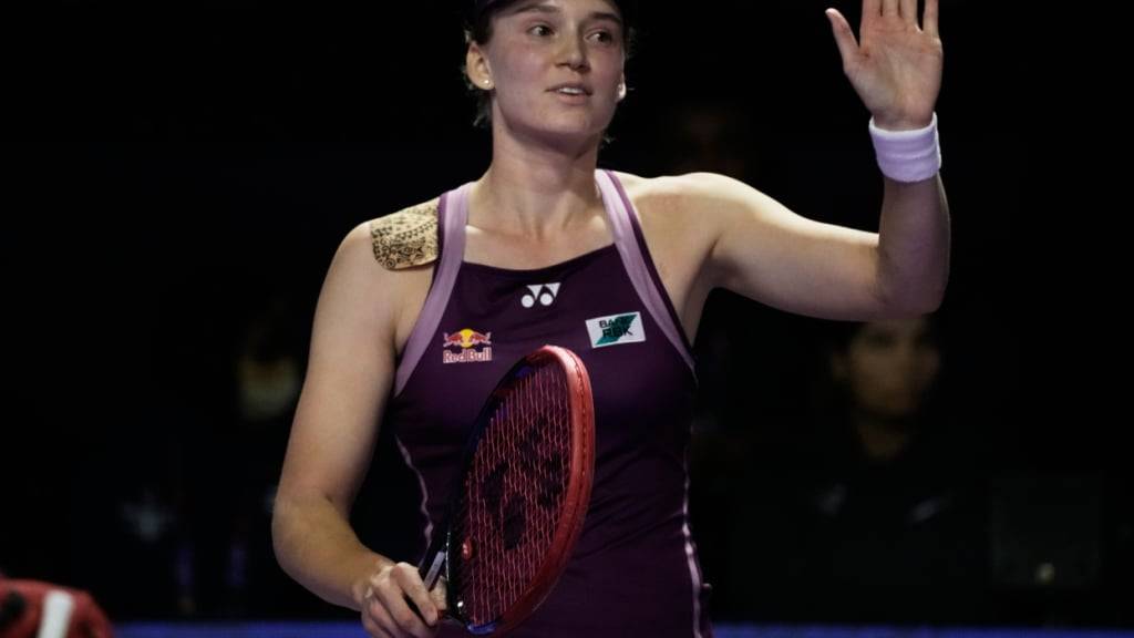 Die Kasachin Jelena Rybakina steht erstmals im Endspiel der WTA Finals