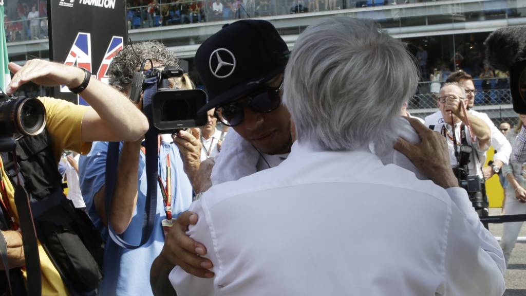 Die Beziehung zwischen Lewis Hamilton und Bernie Ecclestone war schon entspannter als im Moment.