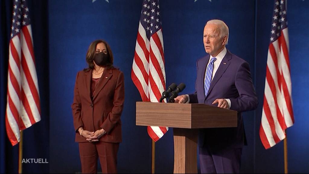 Joe Biden oder Donald Trump: Knappes Rennen bei den US-Wahlen