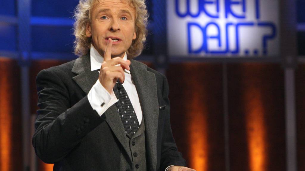 Das ZDF hat aufgrund der Coronavirus-Krise eine Sondersendung von "Wetten, dass..?) mit dem Entertainer Thomas Gottschalk auf kommendes Jahr verschoben. (Archivbild)