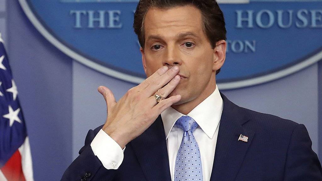 Unflätige Sprache: Trumps Kommunikationschef Anthony Scaramucci muss nach elf Tagen seinen Posten wieder räumen. (Archivbild)