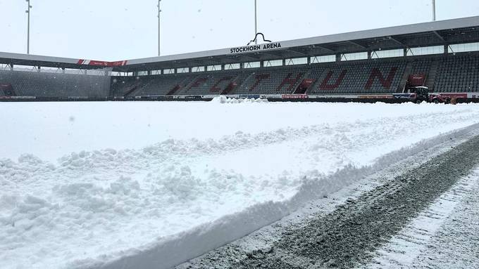 FC Thun holt Spiel gegen Bellinzona am 13. Dezember nach