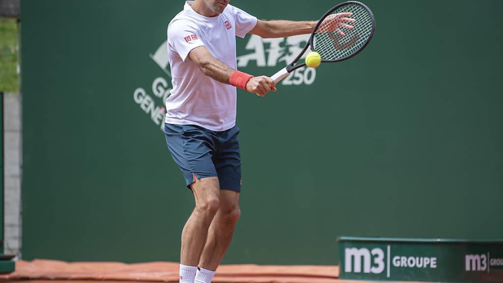 Roger Federer macht sich in Genf bereit für seinen ersten Auftritt am Geneva Open