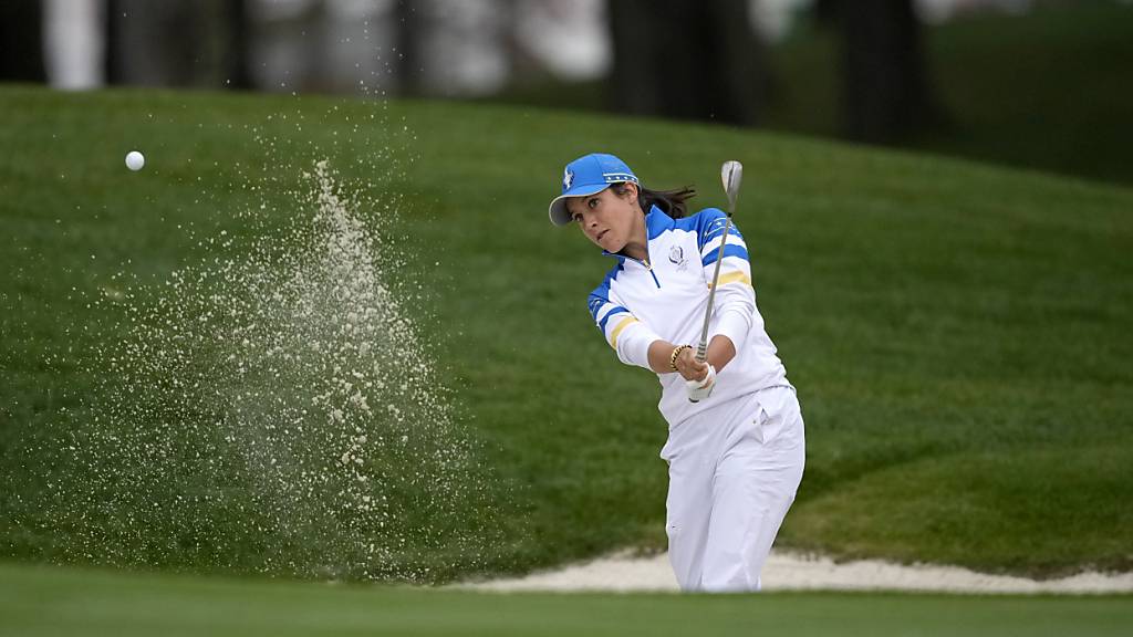 Albane Valenzuela muss sich beim Solheim Cup gemeinsam mit der Französin Céline Boutier geschlagen geben