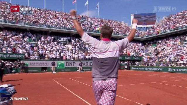 Stan Wawrinka qualifiziert sich für French Open-Finale