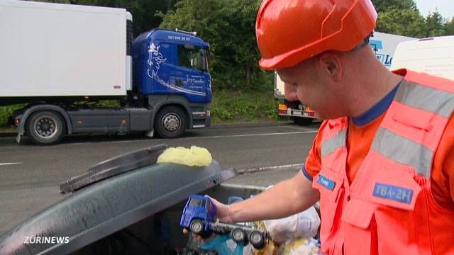 Raststätten als illegale Mülldeponien