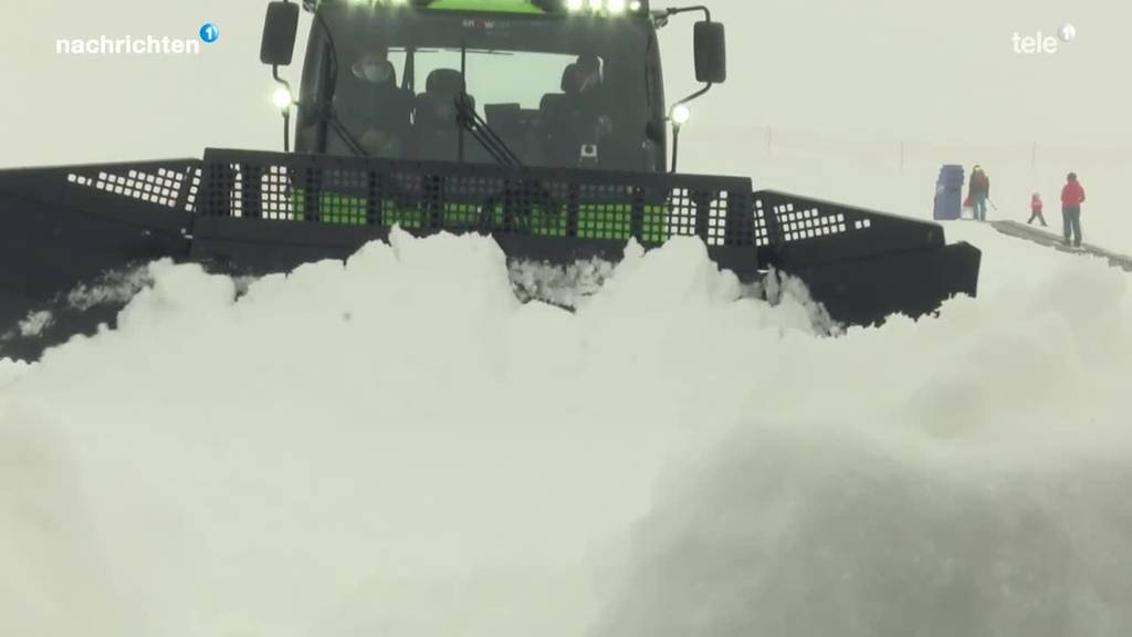 Erster grüner Pistenbully in der Zentralschweiz