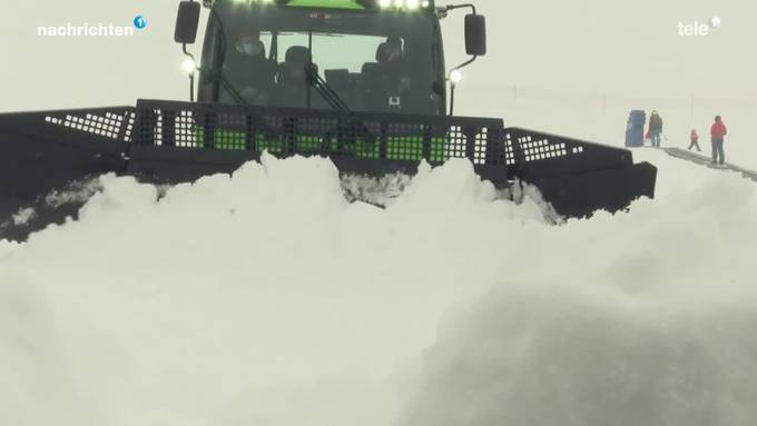 Erster grüner Pistenbully in der Zentralschweiz