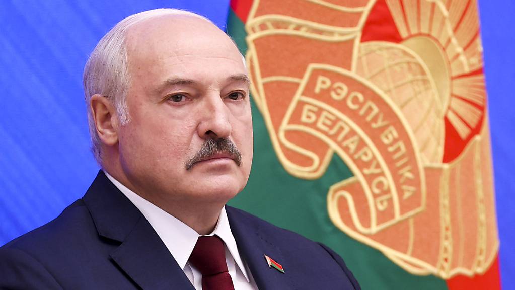 SCREENSHOT - Alexander Lukaschenko, Präsident von Belarus. Foto: Pavel Orlovsky/BelTA Pool/AP/dpa 