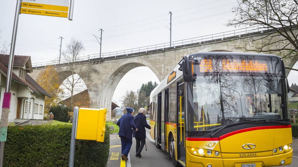 Womöglich hält ab 2019 kein Postauto mehr beim Altersheim Bussnang.