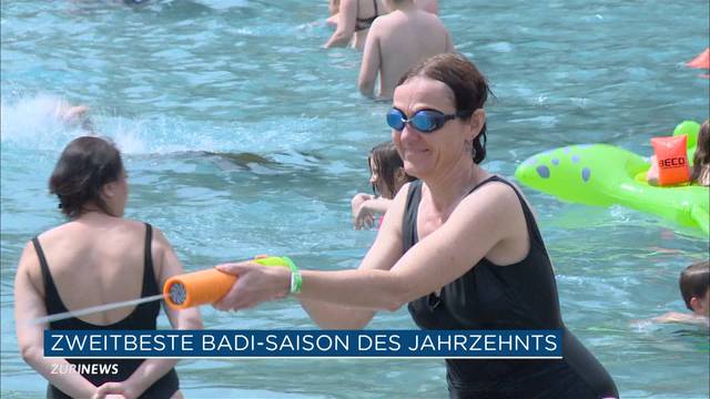 Zweitbeste Badesaison des Jahrzehnts