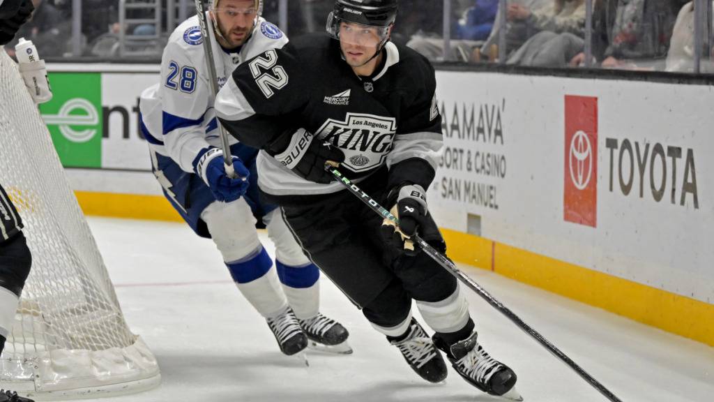 Kevin Fiala gewinnt mit den Los Angeles Kings