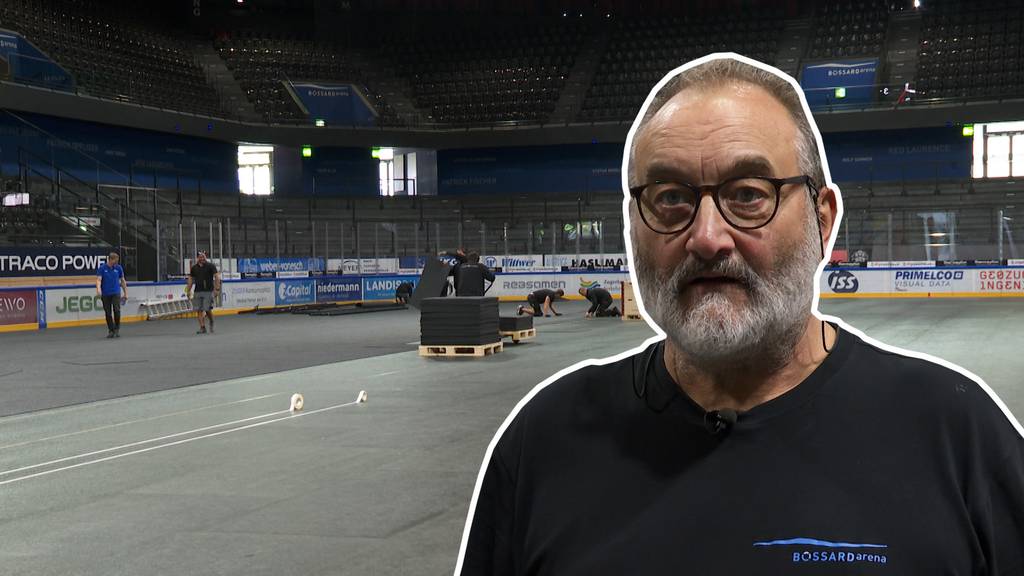 Zuger Eishockey-Arena wird in Turnhalle verwandelt