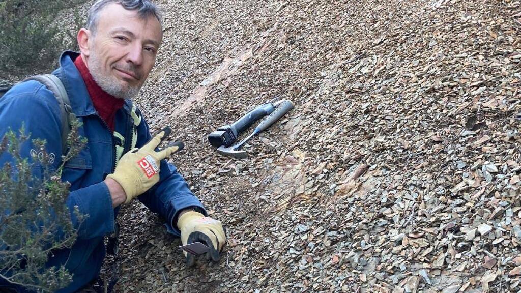 Eric Monceret hat zusammen mit seiner Frau Sylvie die Fundstelle in Südfrankreich entdeckt.