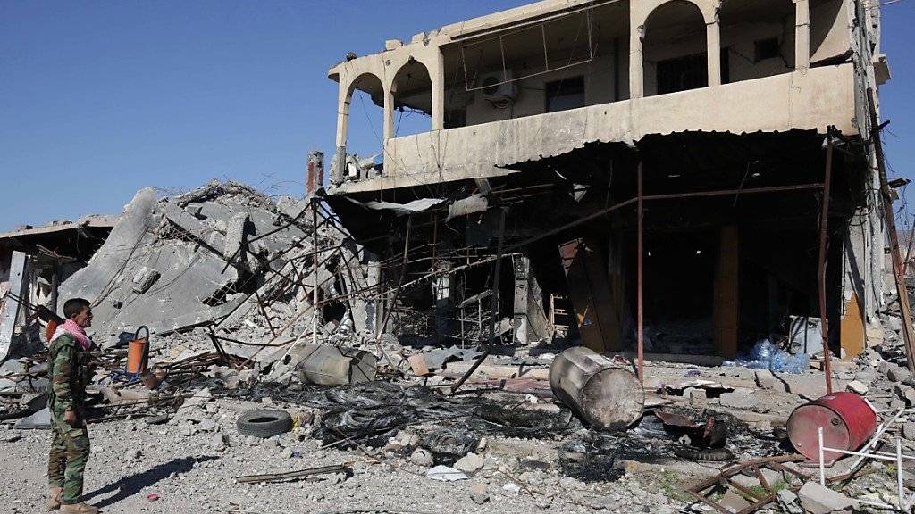 Kurdische Kämpfer nehmen Rache im Irak: Häuser von arabischen Irakern werden zerstört. (Symbolbild)
