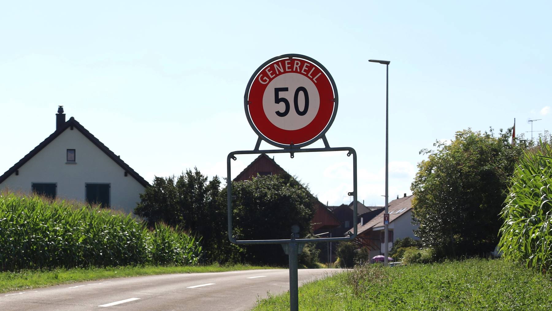 Schild gestohlen in Öberbözberg