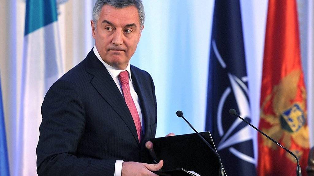 Die geplante NATO-Mitgliedschaft Montenegros hat zu Protesten im Land geführt. Regierungschef Djukanovic will sich nun im Parlament einer Vertrauensabstimmung stellen. (Archivbild)