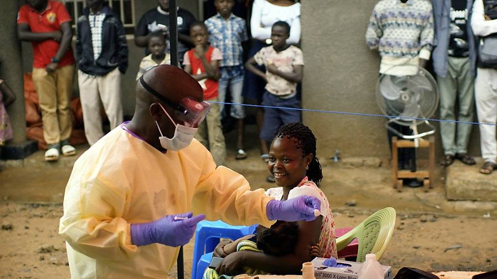Impfaktion gegen Ebola in der kongolesischen Stadt Beni. (Archivbild)