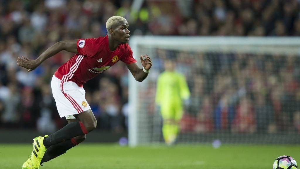 Paul Pogba mit seiner neuen Haarpracht.