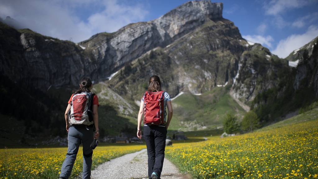 Bei den Westschweizern weiterhin beliebt: Wandern im Alpstein.