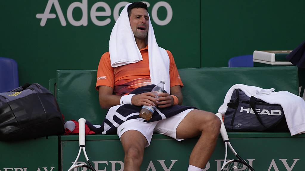 Es läuft nicht nach Wunsch: Novak Djokovic hadert.