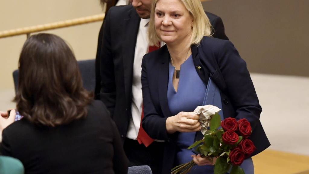 Historisches Votum - Schweden bekommt erstmals Ministerpräsidentin