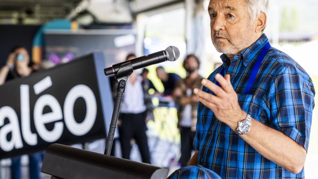 Das Paléo sei mehr als eine Aneinanderreihung von Konzerten, sagte Festivalpräsident Daniel Rossellat am Montag vor den Medien. (KEYSTONE/Salvatore Di Nolfi)