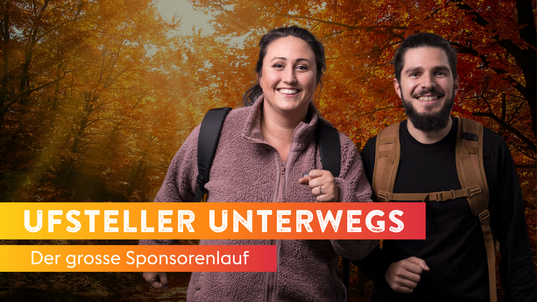 Ufsteller Unterwegs Herbst 2024 Sponsorenlauf