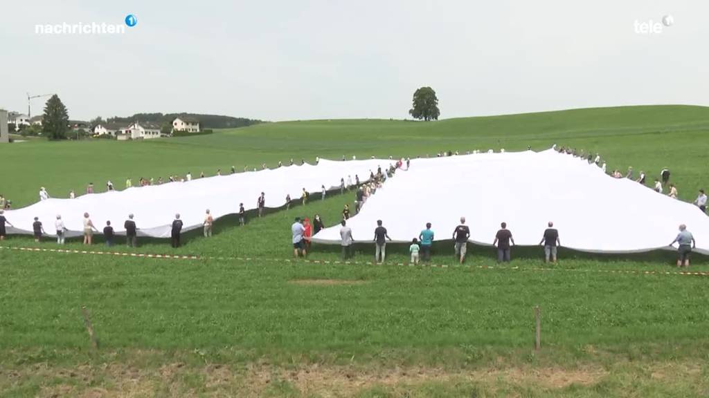 Präsentation weltweit grösste Hose