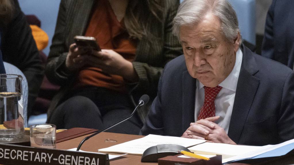 «Wir stehen am Rande des Zusammenbruchs. Die Zweistaatenlösung ist weiter entfernt als je zuvor», sagte Uno-Generalsekretär António Guterres zum Auftakt der Konferenz. (Archivbild).