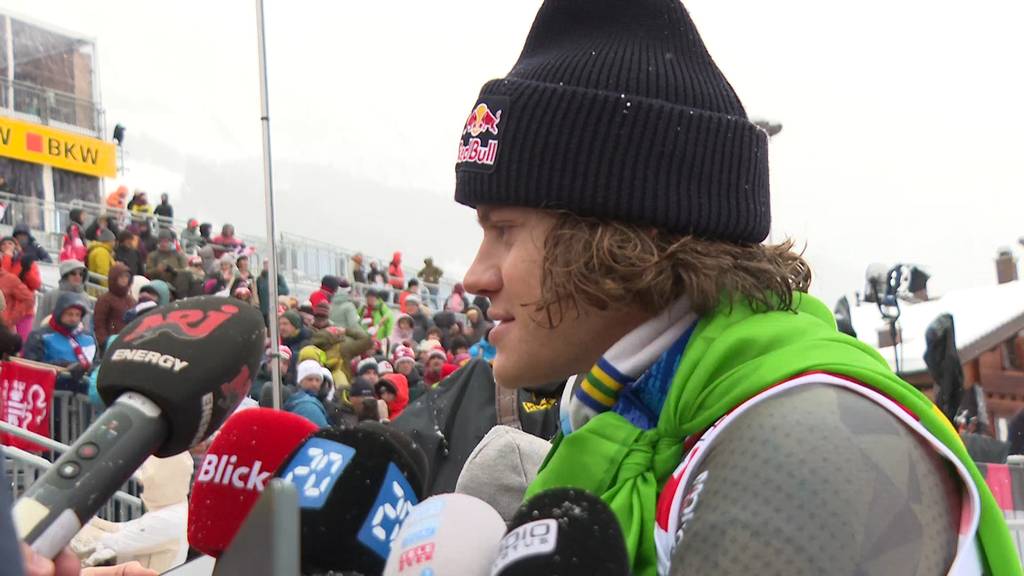 «Es war brutal»: Das sagt Pinheiro Braathen zu seinem Podestplatz am Chuenisbärgli