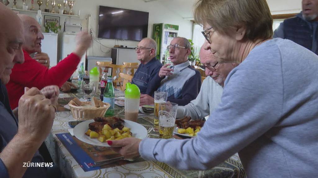 Italiener in der Schweiz im Jammertal