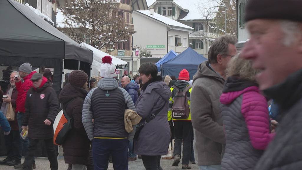 Traditioneller Sonntagverkauf in Langnau