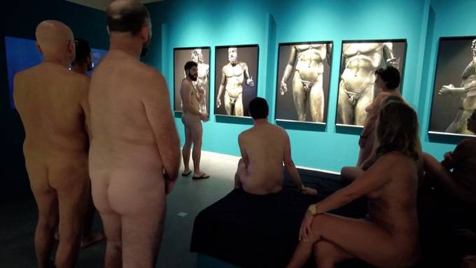 Nacktbesuch im Archäologischen Museum von Katalonien