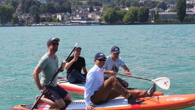 Rorschach wird zum Stand-Up-Paddle-Mekka