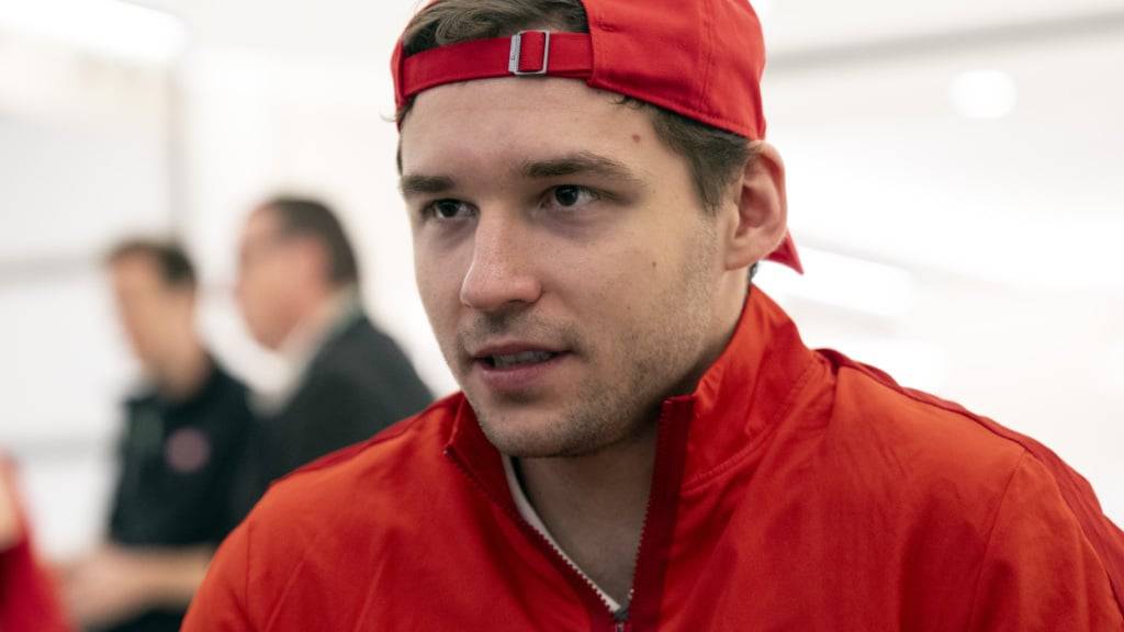 Philipp Kuraschew schiesst in der Nacht auf Freitag als einziger Schweizer NHL-Söldner ein Tor