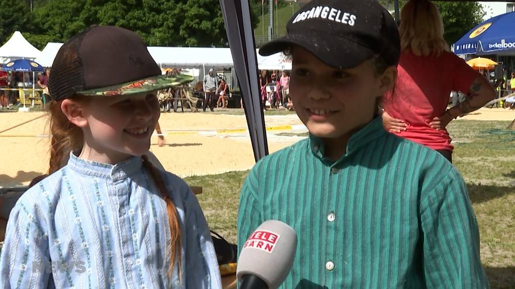 Mädchen- und Frauenschwingfest in Kandersteg: Über hundert Schwingerinnen ziehen zahlreiche Zuschauer an