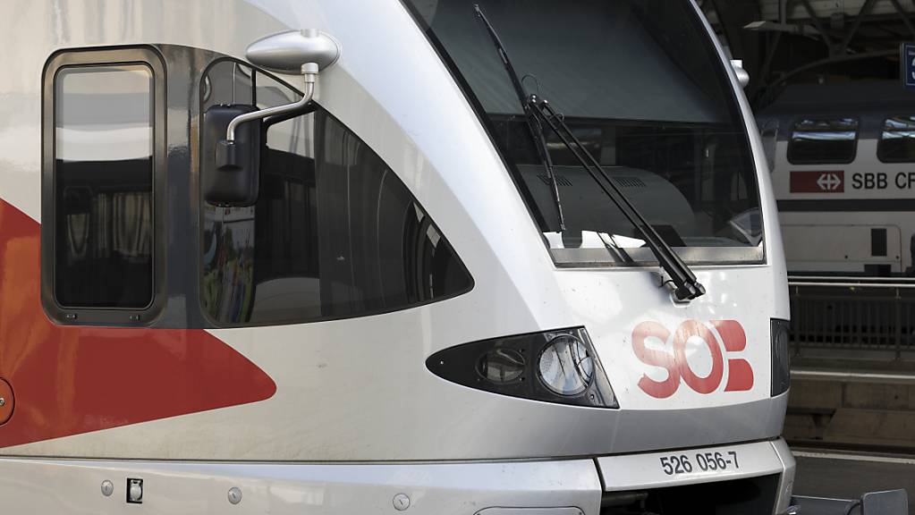 Ein Dienstzug der Südostbahn hat am Donnerstag Öl verloren. (Archivbild)
