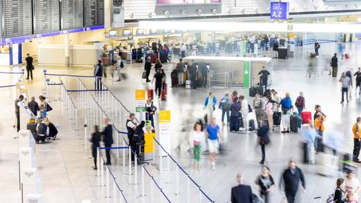 Frankfurter Flughafen leidet unter Streiks bei Lufthansa